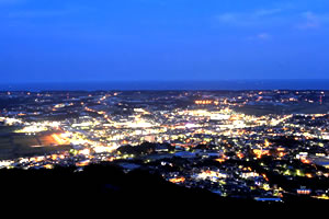 渥美半島の夜景